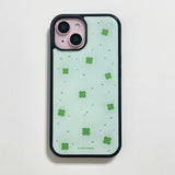 [MADE] cute clover epoxy bumper case