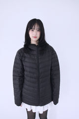 Duck-Down Light Hooded Slim Lightweight Padded (2colors)
