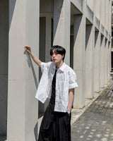 Ruen Classic Cropped Short Sleeve Shirt