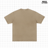 レインフォレストカーキデニムウォシュドTシャツ (Cheetah)