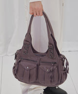 RANMA HOBO BAG (PLUM) F26QE983