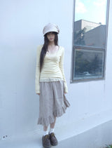 ニコVネックTシャツ