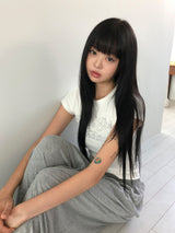 バニラ レタリング ショートスリーブ ティーシャツ