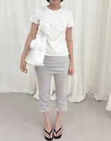 Frillish shoulder bag (white)