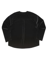 ドロップショルダーベルベットTシャツ