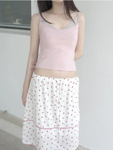 two-tone sleeveless