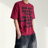 フランレタリング半袖Tシャツ (4 colors)