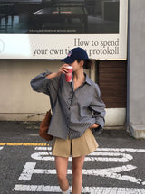 [BELLIDE MADE] ソルトスタンダードチェッカーシャツ