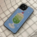 サマーデザートハードジェルケース_メロンソーダ