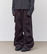 Peach Velvet Cargo Pants