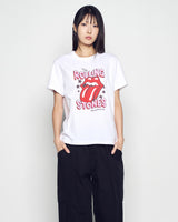 26FW ウーマンローリング ストーンズドールスターショートスリーブ Tシャツ