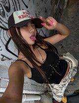 Weather String Mesh Ball Cap