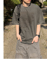 土ロウピグメントショートスリーブTシャツ