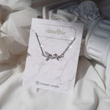 [Baby DONT Cry Yihyun Necklace] Dreamy Crystal Semi Choker Necklace
