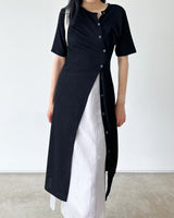 Mati unbalance long cardigan