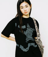 ツイスターロックスターTシャツ - ブラック