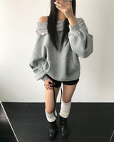 Stud folding strap shorts
