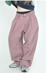 (UNISEX)フェーディドデニムパンツ(3color)