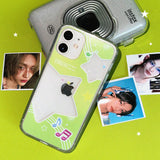 Lime star phone case