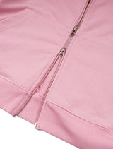 Women's  ブラーロゴラグランクロップフードジップアップ (FCE1ZP304W)