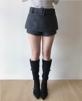 person classic wool mini sk / pt ( belt set )