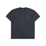 [24SS] スターAEロゴピグメントウォッシングTシャツ　チャコール
