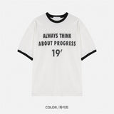 ウィズリーリンガー半袖Tシャツ (3 Colors)