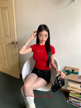 レッドライク半袖Tシャツ