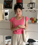[SHOPPERMADE] Square Raglan Short Sleeve T-Shirt (6color)
