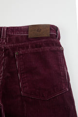 Heavy warm corduroy wide pants