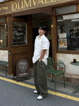 Cozy western cotton short sleeve shirt