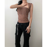 Bella Mesh Sleeveless
