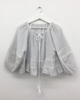 Ridi Balloon Blouse (2color)