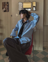 Selly cotton stripe shirt