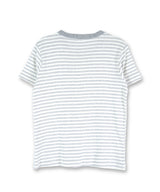WE LOVE IT ストライプTシャツ_グレー