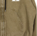 Kira Vintage Quilted Hooded Jumper