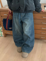 シュシルドワイドブラッシュドパンツ