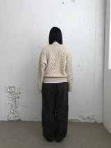 ツイストニットトップス (3color)