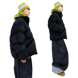 Soft-Warm Velvet Puffer Jacket