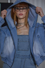 ZIPPER HOOD JACKET