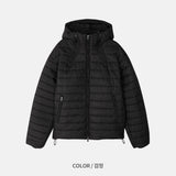 Eco Lightweight Hooded Puffer Jacket (4 Colors)