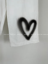 Spray Unisex Heart Cargo Pants