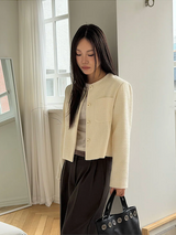 All day semi wide slacks(3color)