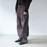divide leopard denim