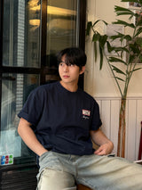 クワイア パッチ エンブロイダリー 半袖Tシャツ
