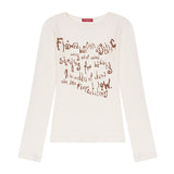 MILKY WAY SHEER LONG SLEEVE (SSGKNK-103)