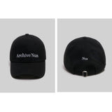 Nus. x Huke アーカイブボールキャップ(BLACK)