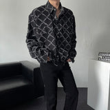CR denim destroyed cutting cropped jacket (2 colors)