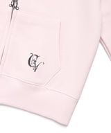 W STEM ZIP UP HOODIE PINK(CV2FSFM402A)