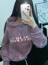 ラビンインファイア フーディーTシャツ🖤🩷2カラー